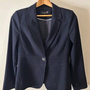 Laura Petites dark navy blazer